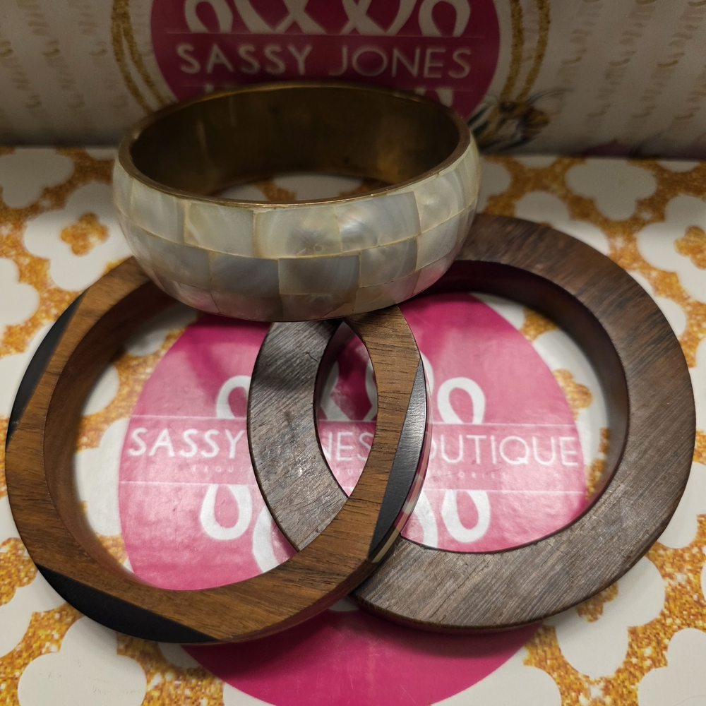 Sassy Jones Elegant Bangle Trio